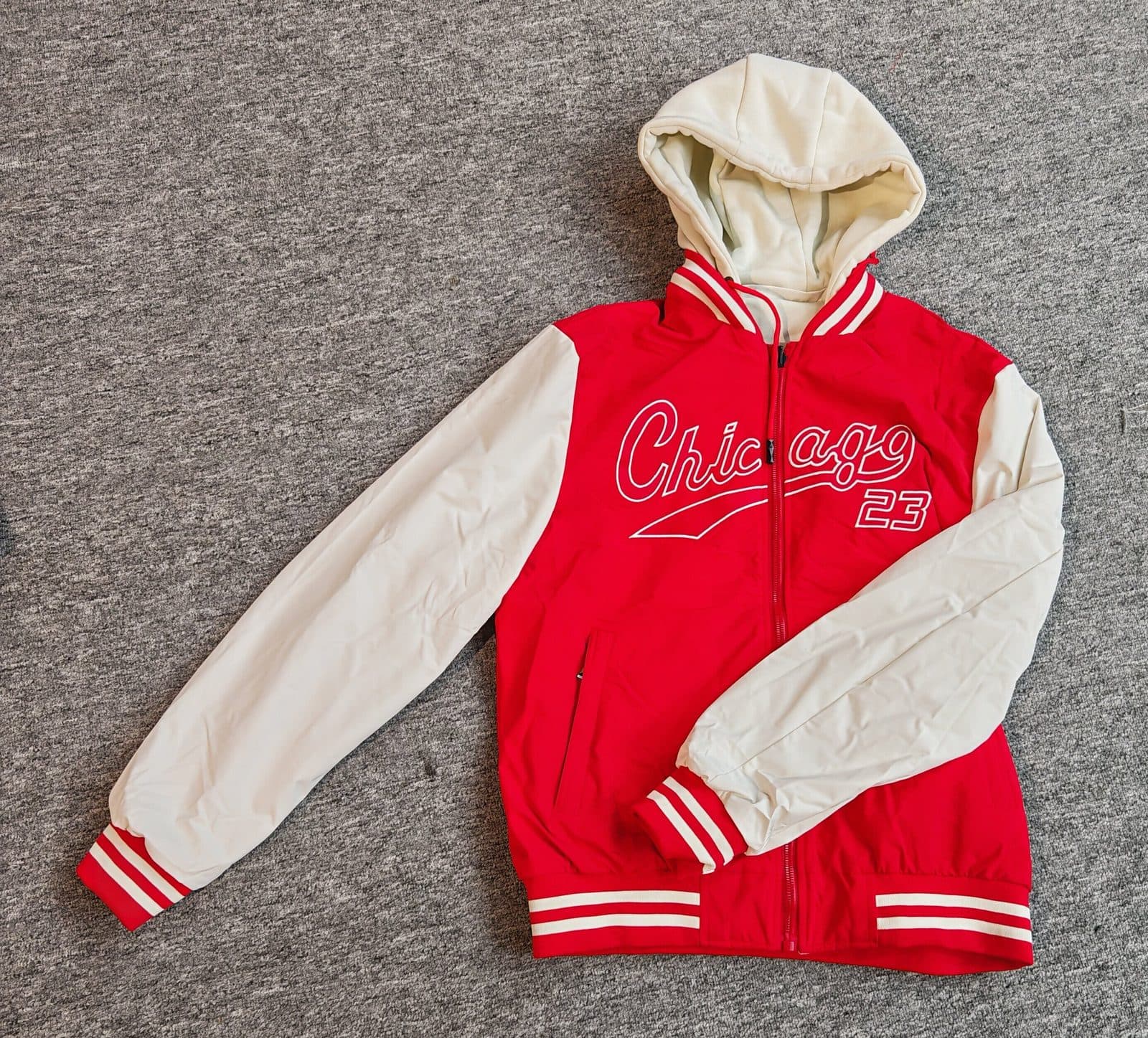Read to ship- Men's fashion cotton down jacket，double face jacket — view 15