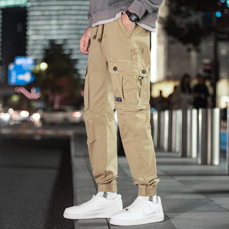 GorgeousBen  Men's Pants For Mans In Cotton And Many More Fabrics And Pockets Will Make This Pant Beautiful Long Cargo Pants — view 7