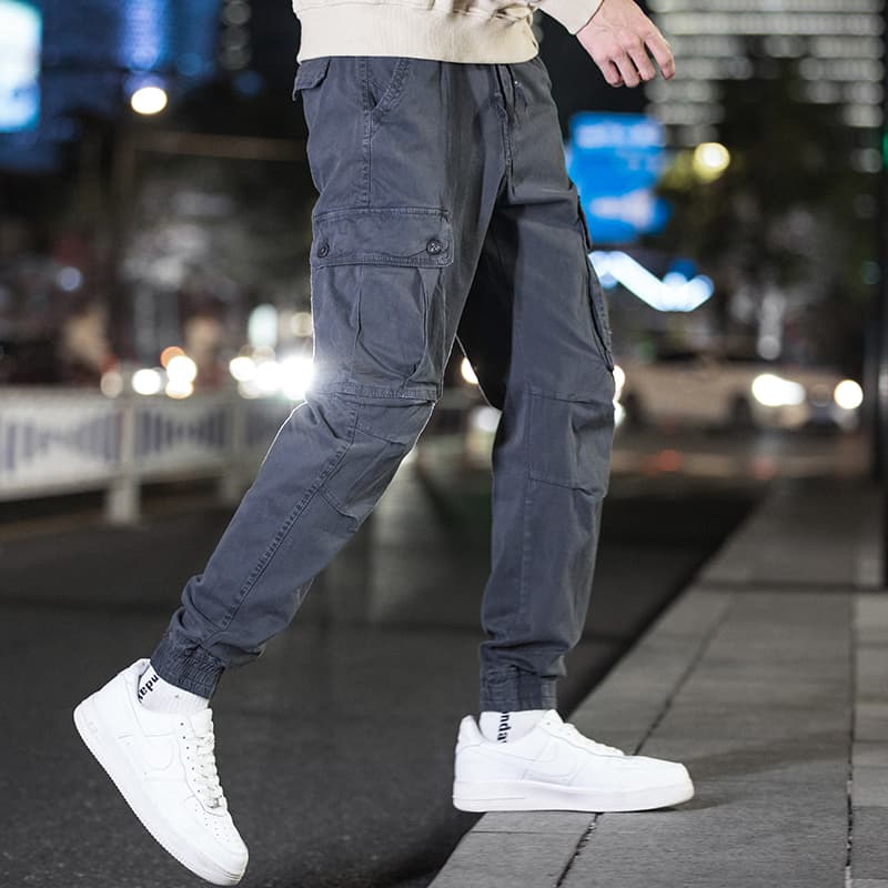 GorgeousBen  Men's Pants For Mans In Cotton And Many More Fabrics And Pockets Will Make This Pant Beautiful Long Cargo Pants — main view