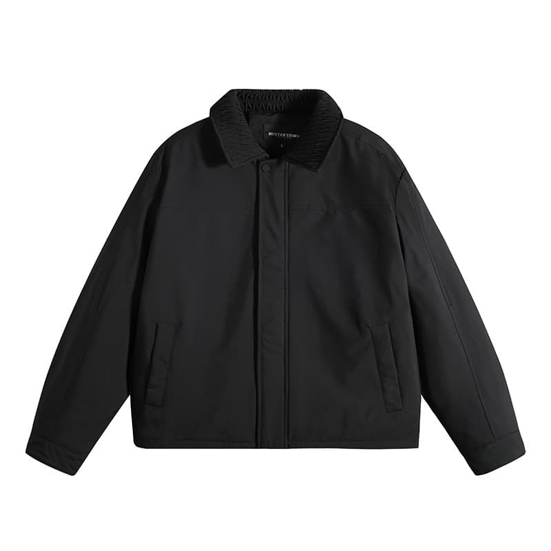 GorgeousBen Men's Casual Cotton Jacket GB-J001, Loose Fit, Wrinkle Resistant, Korean Style, Lightweight, Fall/Winter, S-XXL — view 15