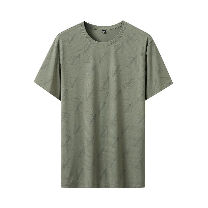 GorgeousBen Men's Casual Ice Silk Quick Dry T-Shirt, Slim Fit for Summer Running Sport — view 11