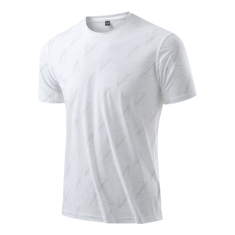 GorgeousBen Men's Casual Ice Silk Quick Dry T-Shirt, Slim Fit for Summer Running Sport — view 5