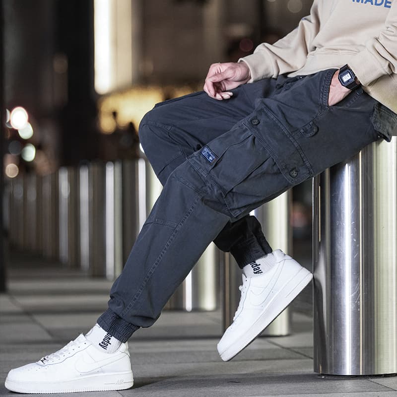 GorgeousBen  Men's Pants For Mans In Cotton And Many More Fabrics And Pockets Will Make This Pant Beautiful Long Cargo Pants — view 2