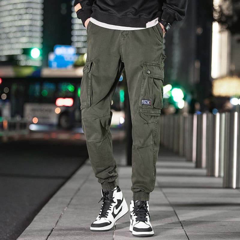GorgeousBen  Men's Pants For Mans In Cotton And Many More Fabrics And Pockets Will Make This Pant Beautiful Long Cargo Pants — view 12