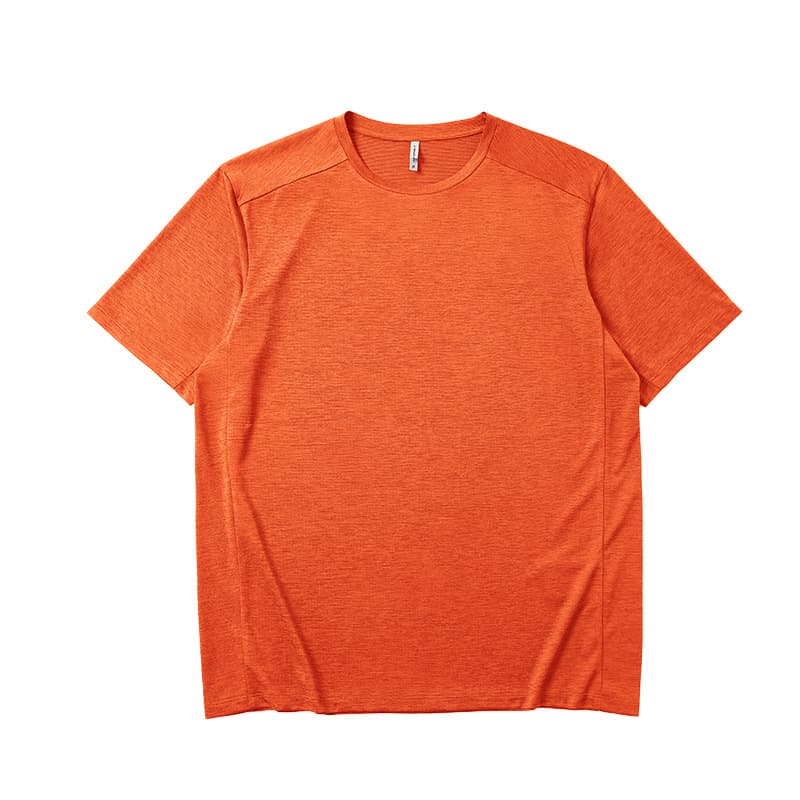 GorgeousBen Men's Quick Dry Sport T-Shirt, 100% Polyester, Breathable Moisture Wicking, Loose Fit, S-XXXL, for Outdoor Running & Summer — view 12