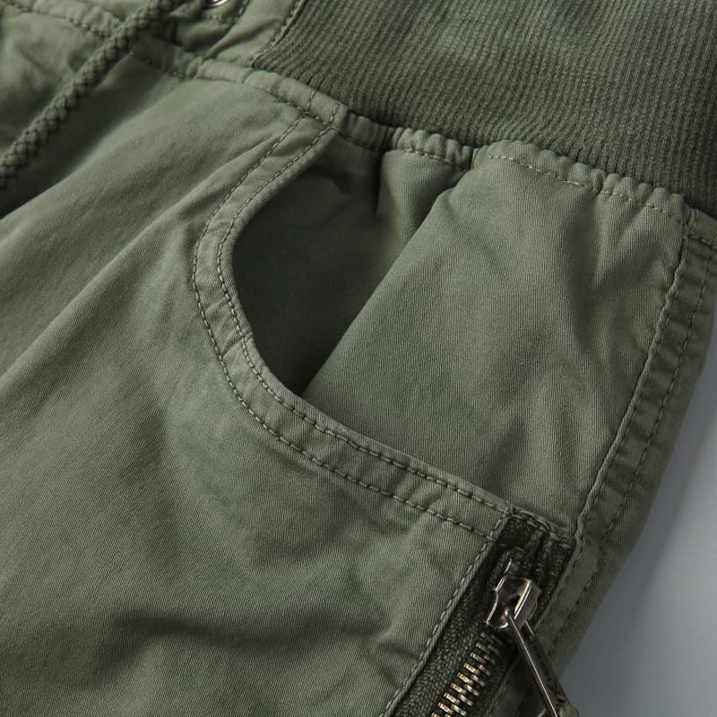 GorgeousBen 2024 Men's Clothing Outer Wear Quick Dry Cotton Leaf Printing Cargo Shorts Pour Homes Loose Straight Shorts For Men — view 14