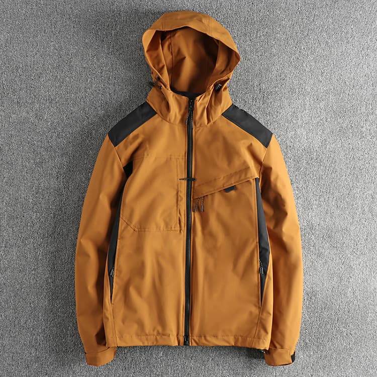 GorgeousBen Detachable inner liner outdoor mountain trend tooling trench coat men's autumn and winter thermal comfort functional jacket — view 12
