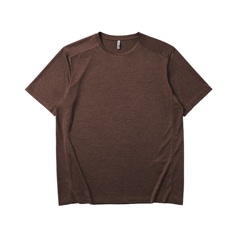 GorgeousBen Men's Quick Dry Sport T-Shirt, 100% Polyester, Breathable Moisture Wicking, Loose Fit, S-XXXL, for Outdoor Running & Summer — view 5
