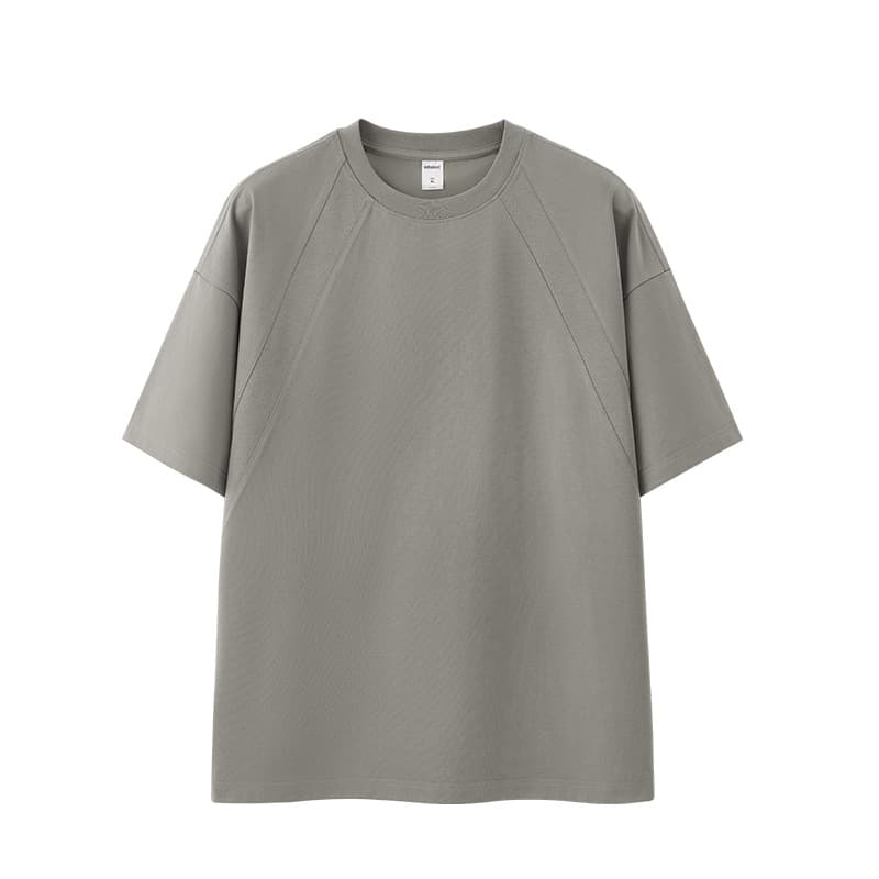 GorgeousBen Men's Streetwear Deconstructed Patchwork Oversized Cotton T-Shirt — view 7
