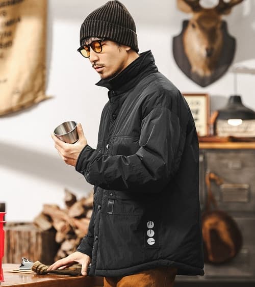 GorgeousBen White duck down workwear, lightweight down jacket, men's winter 2025 new down shirt, men's outdoor men's autumn and winter jacke — view 4