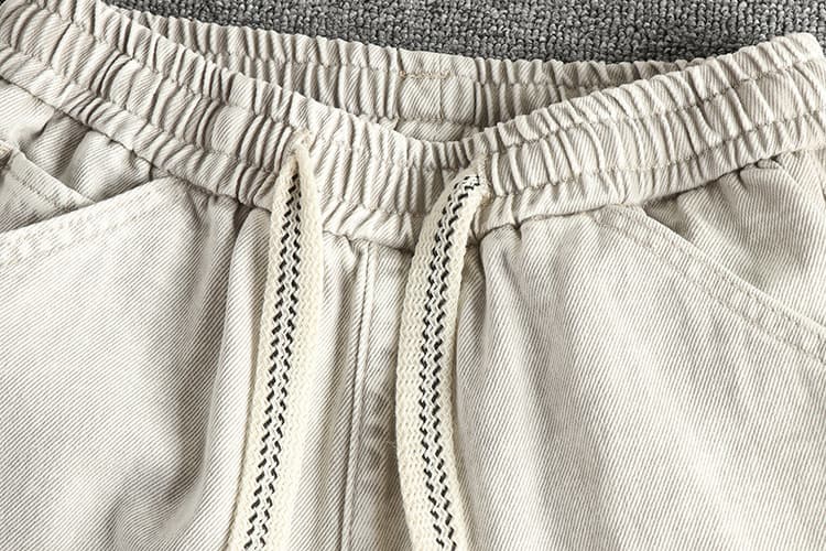GorgeousBen Men's Long Staple Cotton Heavy Wash Vintage Jeans, Loose Straight Leg Tall Slim Trendy All-Match Long Pants — view 11