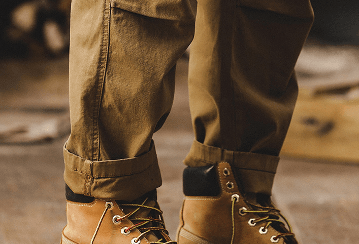 GorgeousBen  American heavyweight retro work pants men's loose straight leg men's spring pants tough hunting tactical casual pants men. — view 13