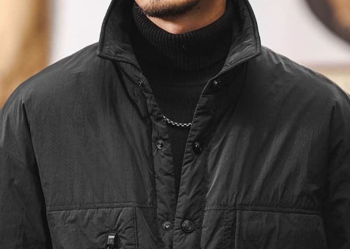 GorgeousBen White duck down workwear, lightweight down jacket, men's winter 2025 new down shirt, men's outdoor men's autumn and winter jacke — view 8