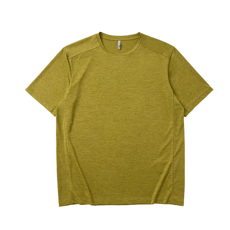 GorgeousBen Men's Quick Dry Sport T-Shirt, 100% Polyester, Breathable Moisture Wicking, Loose Fit, S-XXXL, for Outdoor Running & Summer — view 6