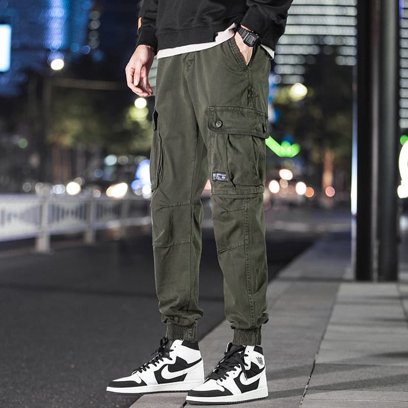 GorgeousBen  Men's Pants For Mans In Cotton And Many More Fabrics And Pockets Will Make This Pant Beautiful Long Cargo Pants — view 10