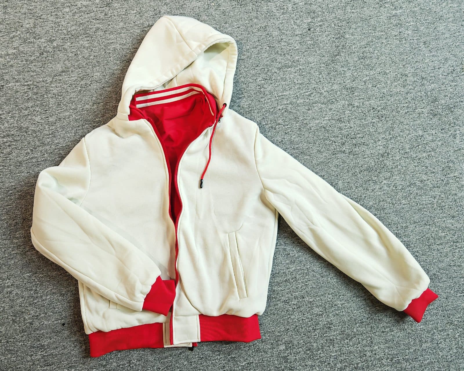 Read to ship- Men's fashion cotton down jacket，double face jacket — view 5