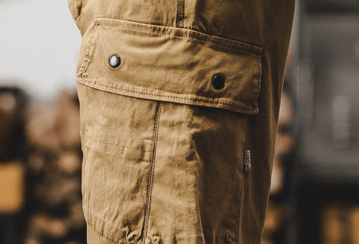 GorgeousBen  American heavyweight retro work pants men's loose straight leg men's spring pants tough hunting tactical casual pants men. — view 12