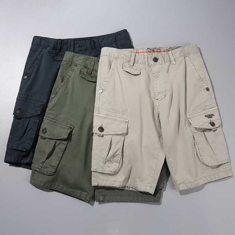 GorgeousBen 2024 Men's High Quality Boys Cargo Shorts Wear-Resistant Cargo Shorts With Pocket Loose Fit Men's Shorts — view 4