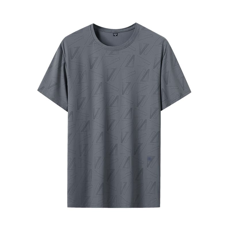 GorgeousBen Men's Casual Ice Silk Quick Dry T-Shirt, Slim Fit for Summer Running Sport — view 10