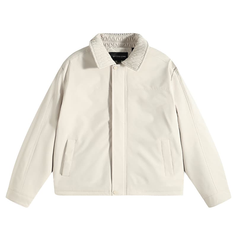 GorgeousBen Men's Casual Cotton Jacket GB-J001, Loose Fit, Wrinkle Resistant, Korean Style, Lightweight, Fall/Winter, S-XXL — view 14