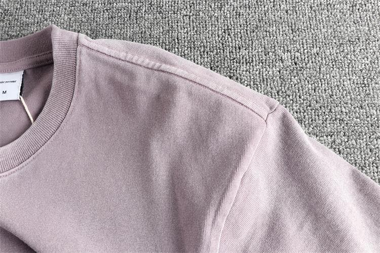 GorgeousBen Counter Quality Men's Heavyweight Retro Washed Distressed T-Shirt | Trendy Summer Short Sleeve with Appliqué Embroidery Pattern — view 15