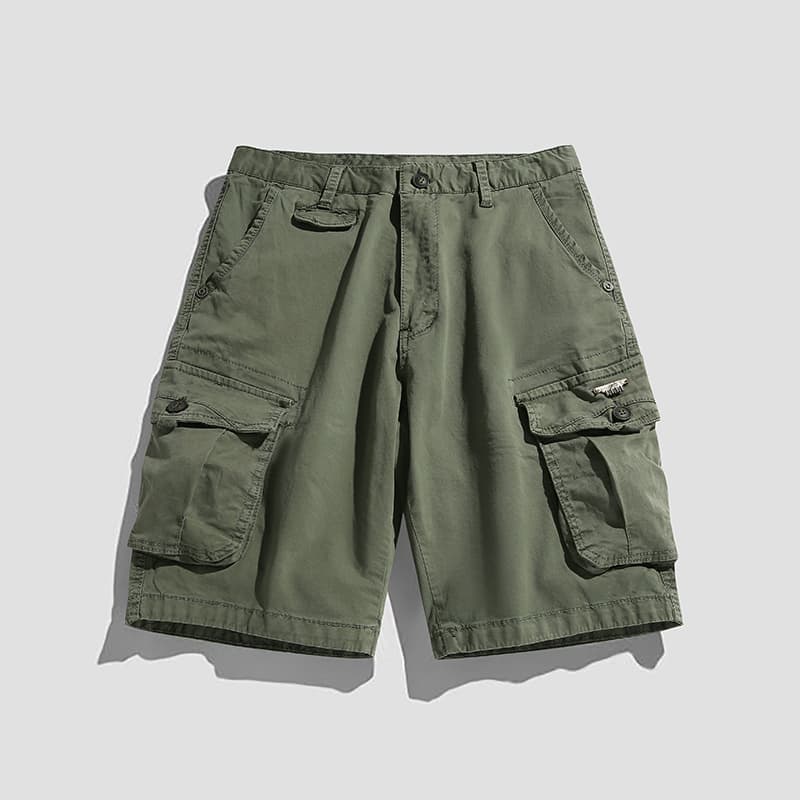 GorgeousBen 2024 Men's High Quality Boys Cargo Shorts Wear-Resistant Cargo Shorts With Pocket Loose Fit Men's Shorts — main view