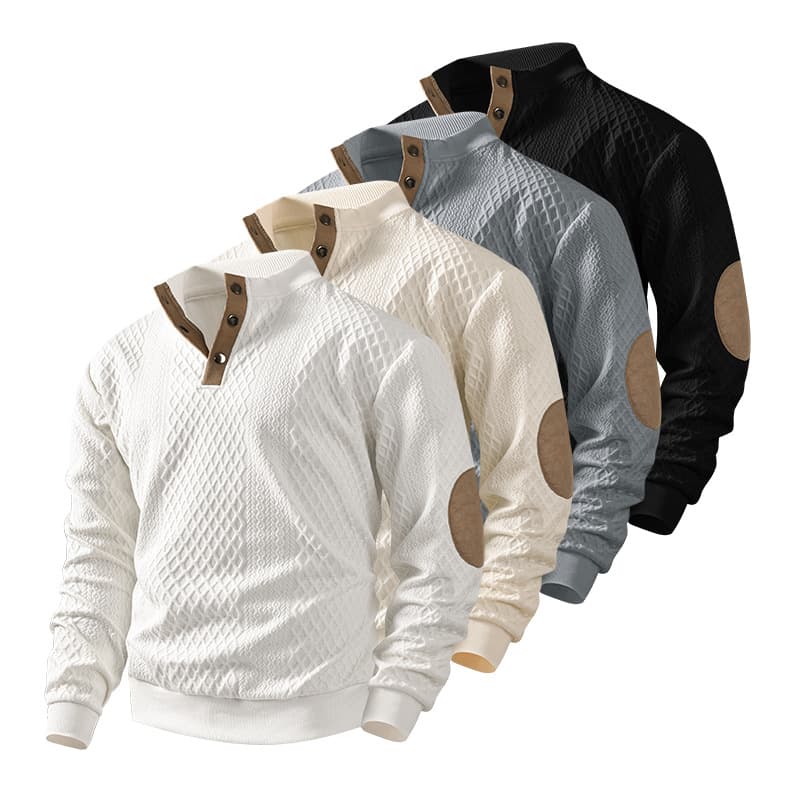 GorgeousBen Men's Athletic Stand Collar Zip Jacket - Breathable Quick Dry Sportswear for All Seasons — view 3