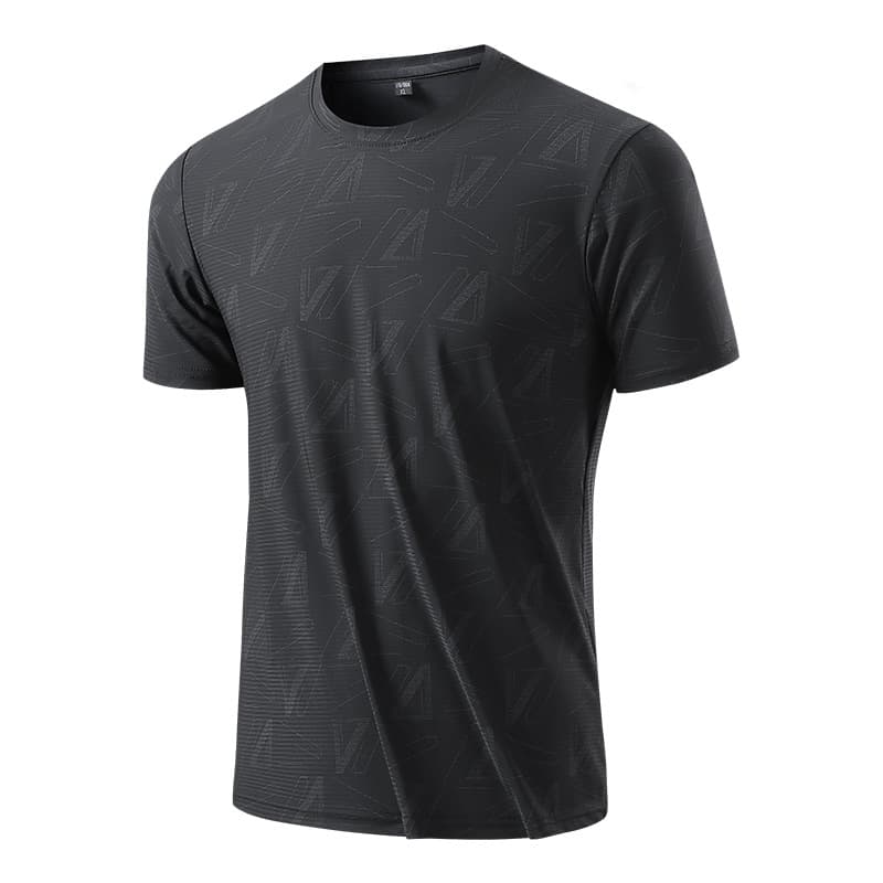 GorgeousBen Men's Casual Ice Silk Quick Dry T-Shirt, Slim Fit for Summer Running Sport — view 6