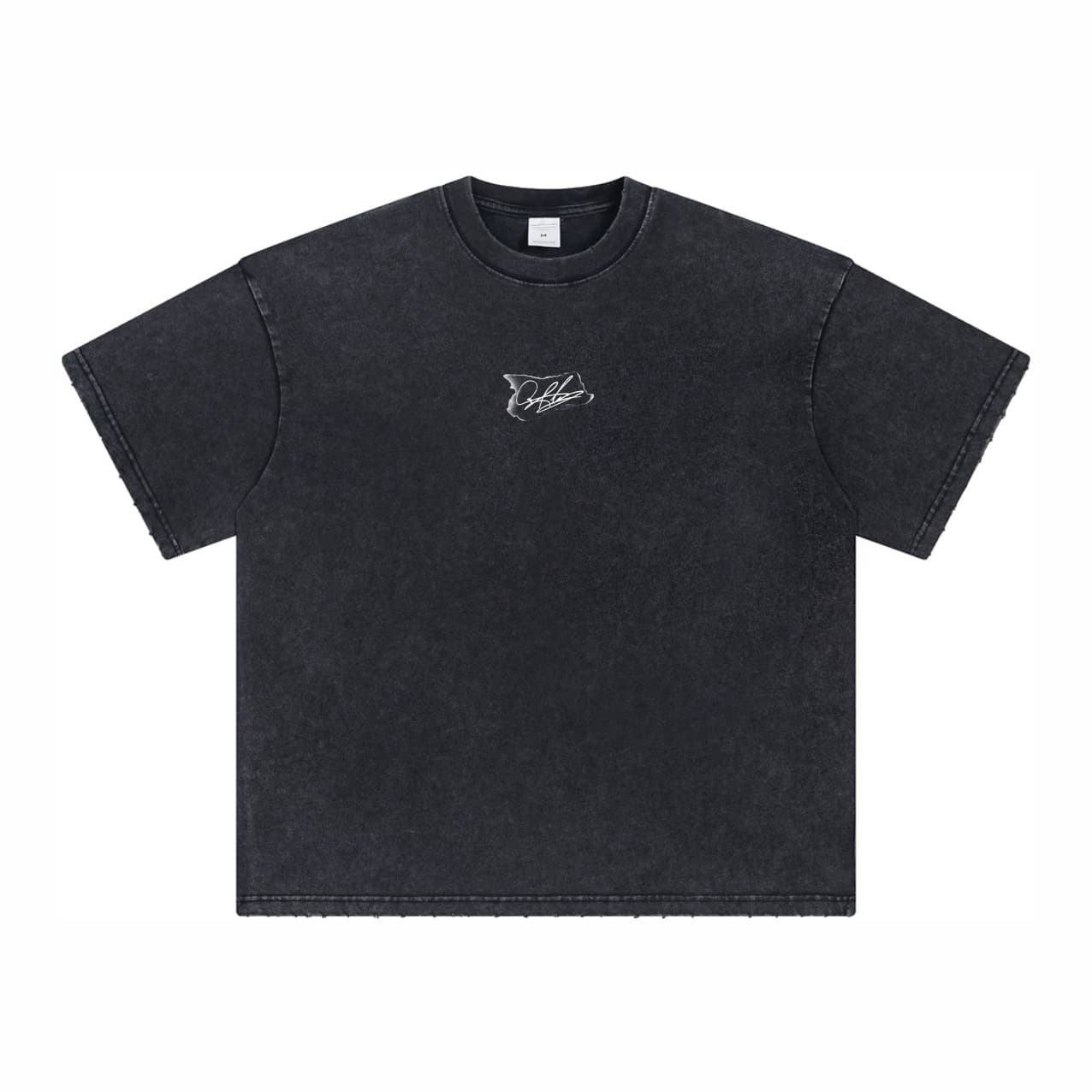 GorgeousBen Men’s Retro Basketball Print T-Shirt 250g Cotton Washed Oversized Drop Shoulder Tee Streetwear S-XXL — view 9