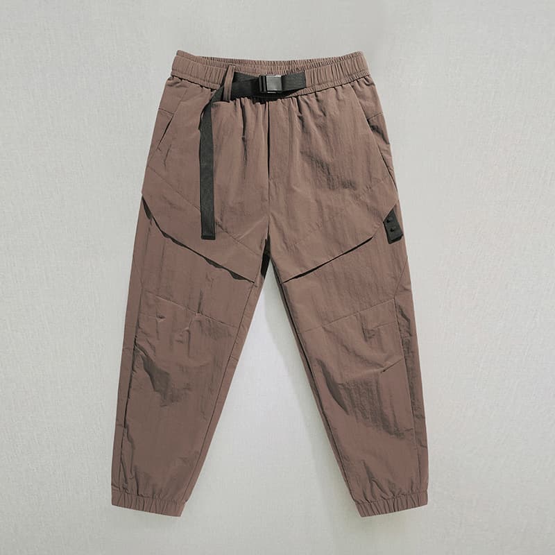 GorgeousBen Men Multi-bag Vertical Multifunctional Straight Canister Foot Pant Draw Rope Army Green Casual Trouser — view 3