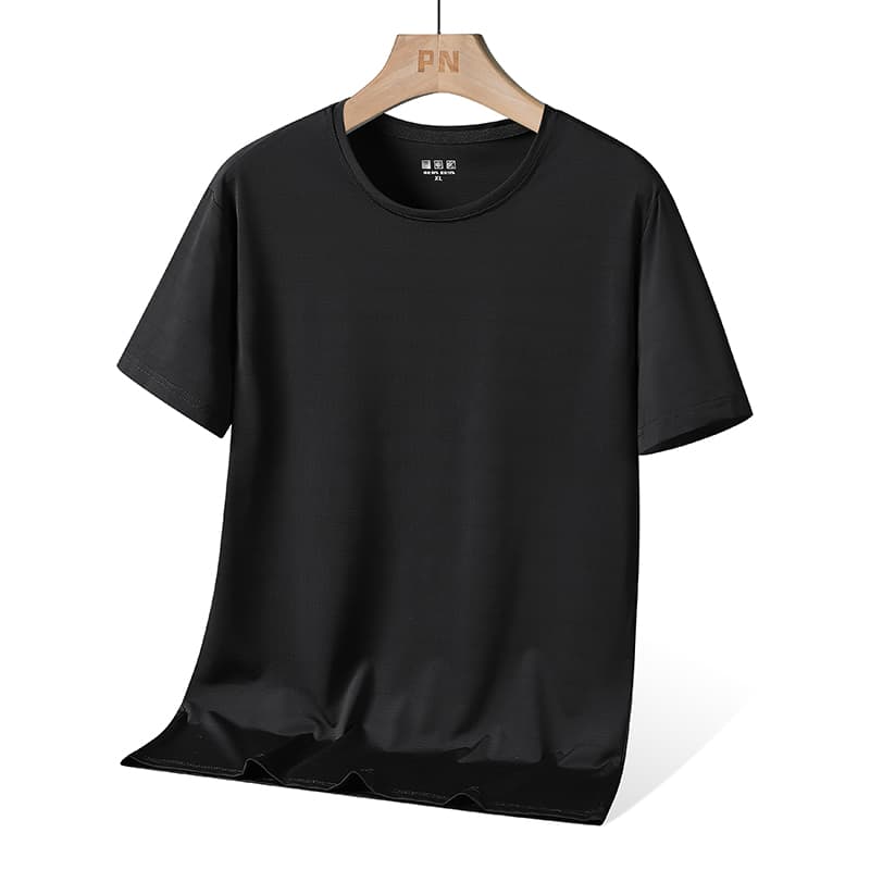 GorgeousBen men's new short sleeve T-shirt Soft fabric breathable elastic men's T-shirt without deformation — view 6