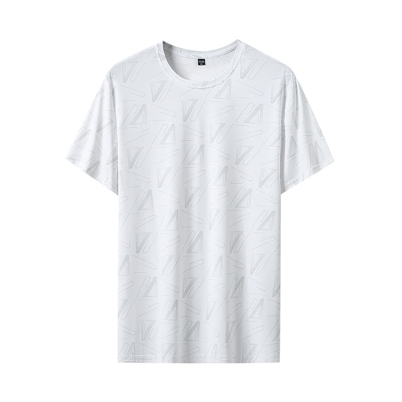 GorgeousBen Men's Casual Ice Silk Quick Dry T-Shirt, Slim Fit for Summer Running Sport — view 7