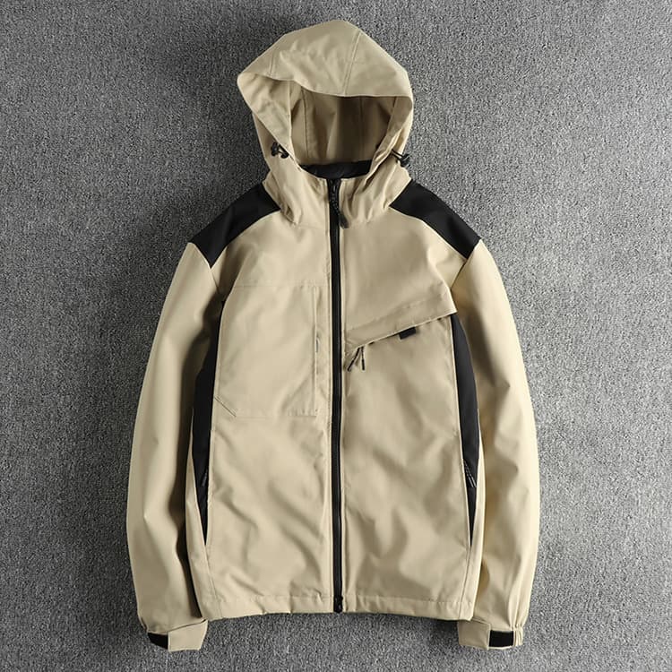 GorgeousBen Detachable inner liner outdoor mountain trend tooling trench coat men's autumn and winter thermal comfort functional jacket — view 2