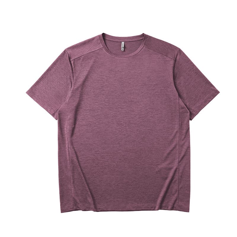 GorgeousBen Men's Quick Dry Sport T-Shirt, 100% Polyester, Breathable Moisture Wicking, Loose Fit, S-XXXL, for Outdoor Running & Summer — view 10