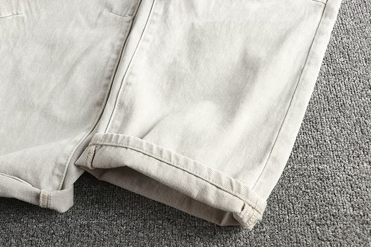 GorgeousBen Men's Long Staple Cotton Heavy Wash Vintage Jeans, Loose Straight Leg Tall Slim Trendy All-Match Long Pants — view 14