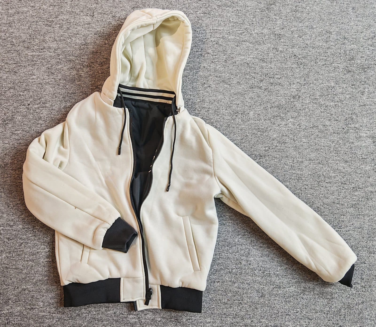 Read to ship- Men's fashion cotton down jacket，double face jacket — view 9