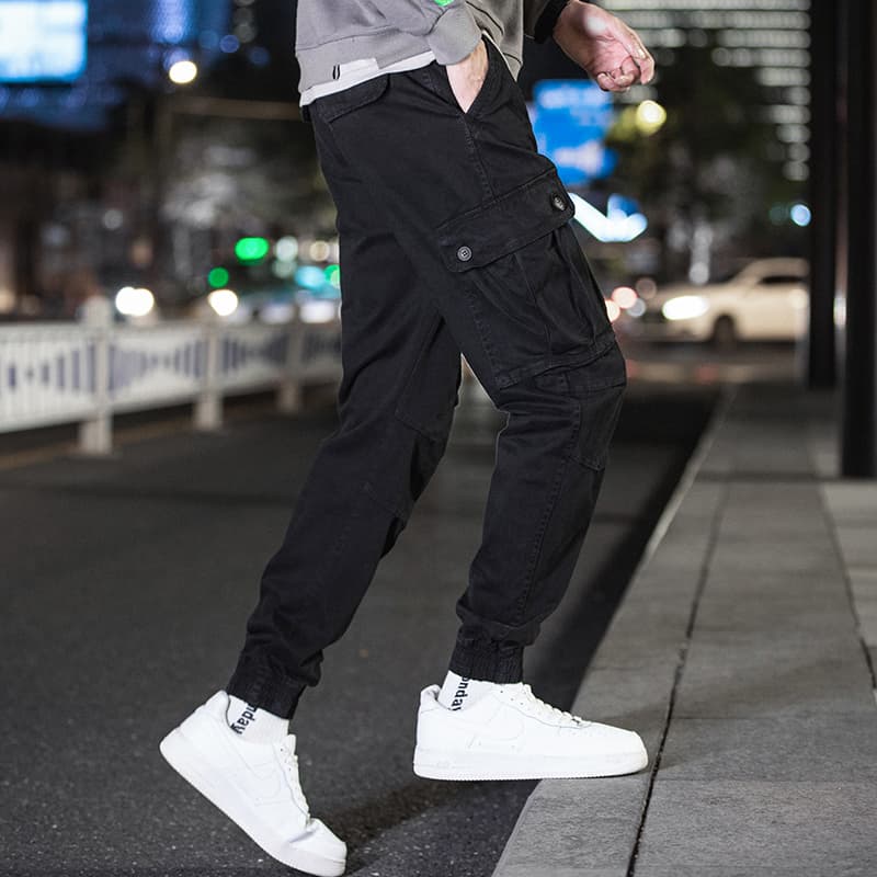 GorgeousBen  Men's Pants For Mans In Cotton And Many More Fabrics And Pockets Will Make This Pant Beautiful Long Cargo Pants — view 4