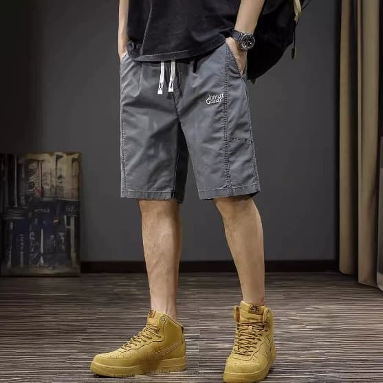 GorgeousBen Workwear shorts men's five point casual pants American fashion brand plus size mid pants summer 2025new men's pants thin. — view 10