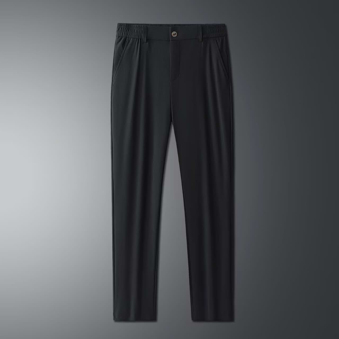 GorgeousBen Men's High end men's thin 2025 ice silk pants, business casual trousers. — view 15