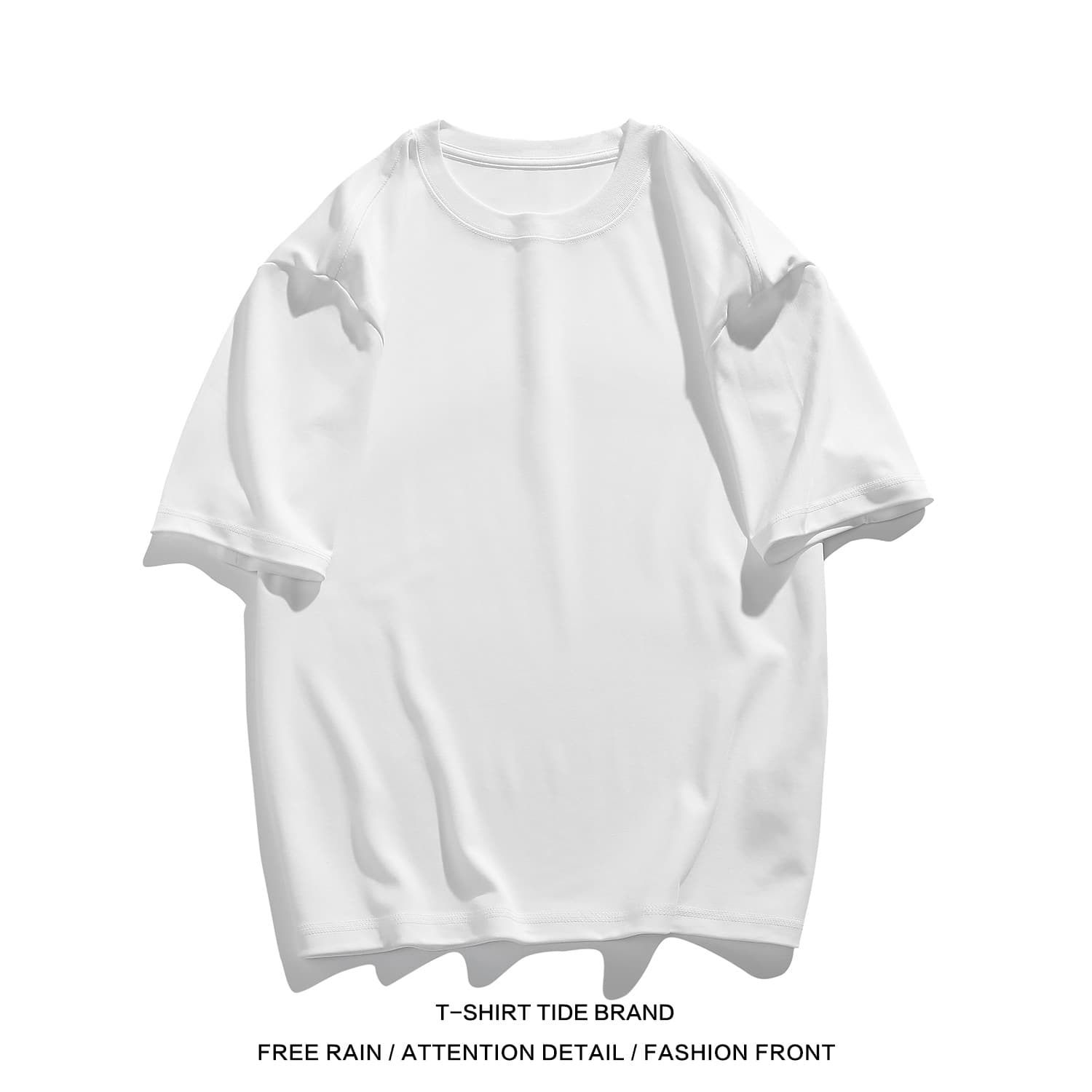 GorgeousBen Men's Basic Cotton T-Shirt, Water-Repellent Breathable Loose Fit Casual Summer Tee — view 6