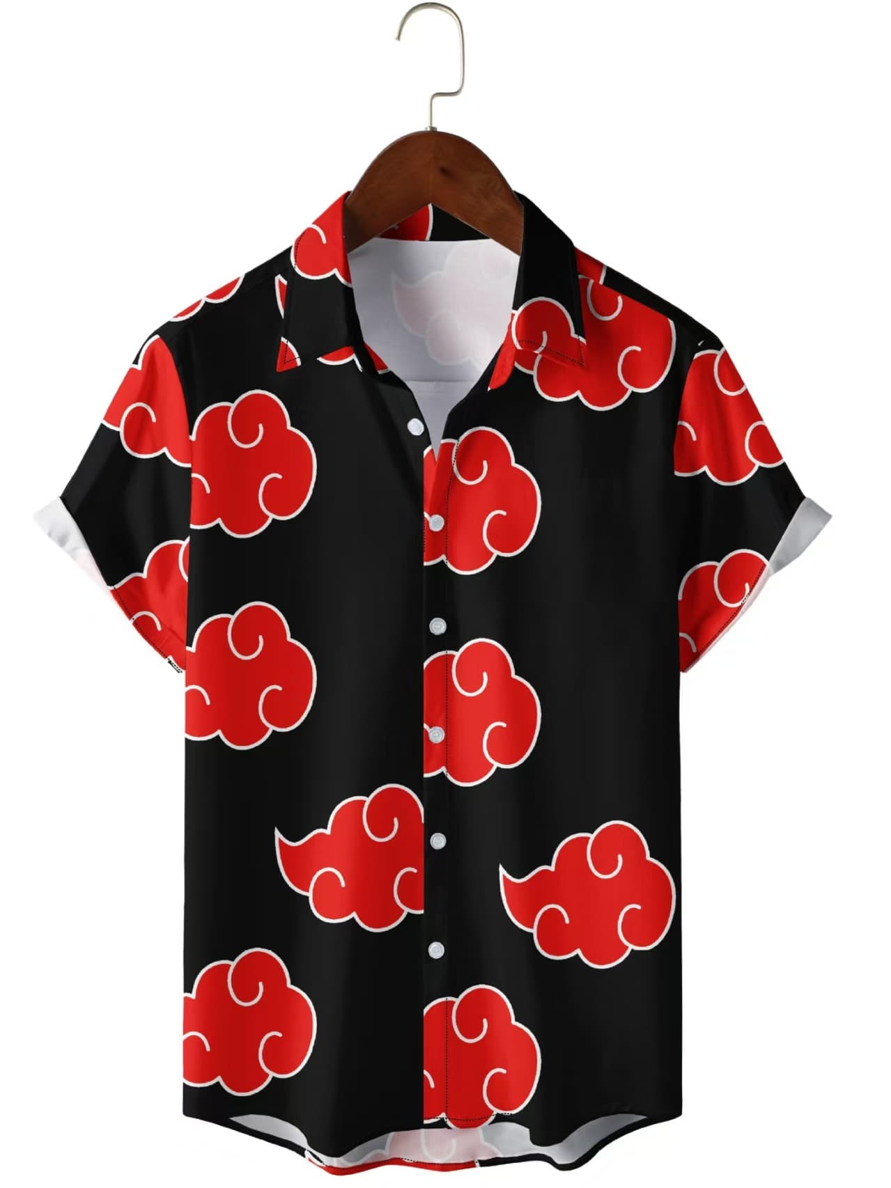 GorgeousBen Men's 3D Digital Print Short Sleeve Shirts, New Arrival Factory Direct — view 13