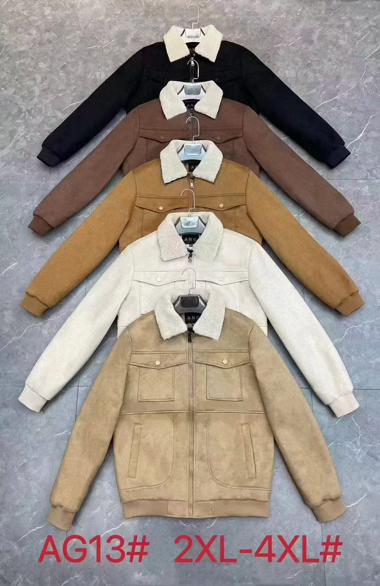 American standing collar cotton jacket men's 2026 winter retro loose double-sided warm jacket — view 7