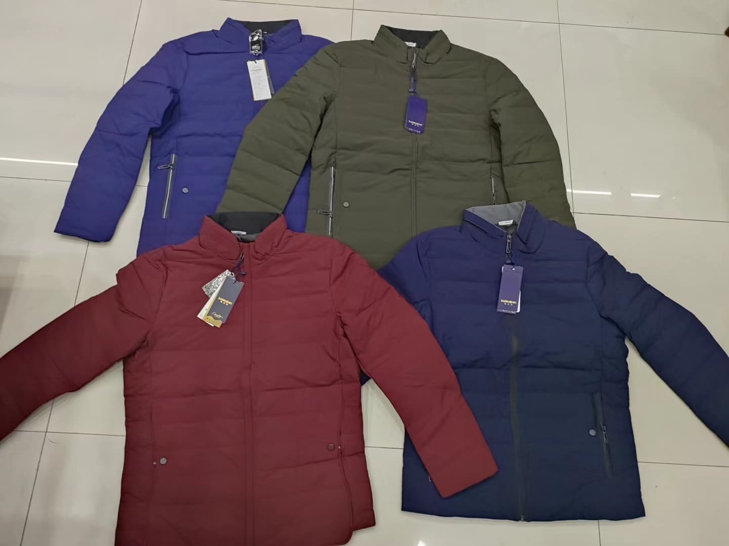 Clearance sale- Men's Puffer Jacket For Winter Streetwear Style Men's Puffer Coats — view 7