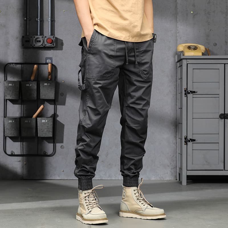 GorgeousBen Men's spring and autumn new loose casual leggings trousers men's pants wholesale harem cargo pants — view 8