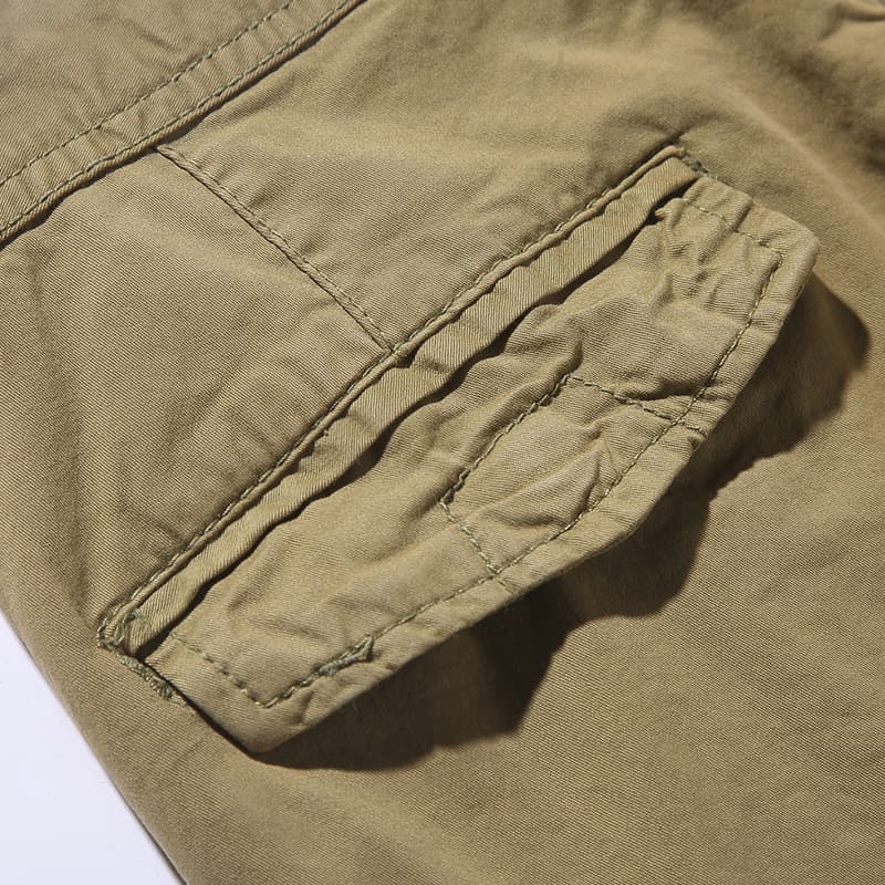 GorgeousBen Men's cargo shorts soft cotton printing embroidery man short pants — view 15