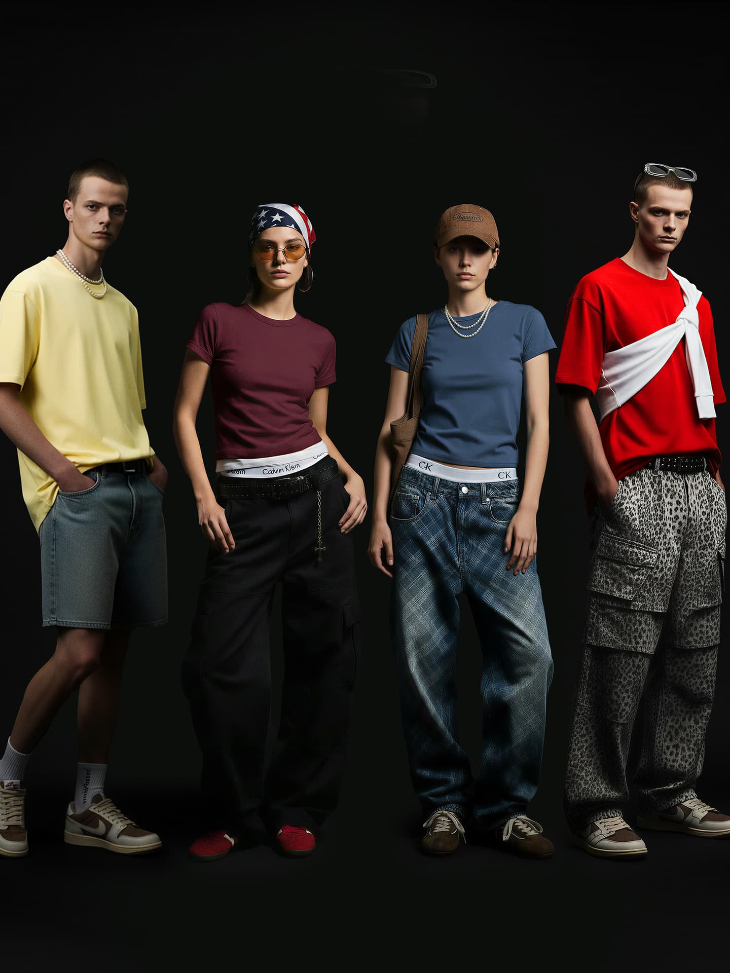 GorgeousBen Men's 220GSM Fruit Elastic Solona Cool Feeling T-Shirt Loose Fit Crew Neck Unisex Casual Tee for Spring Summer S-XXXL — view 2