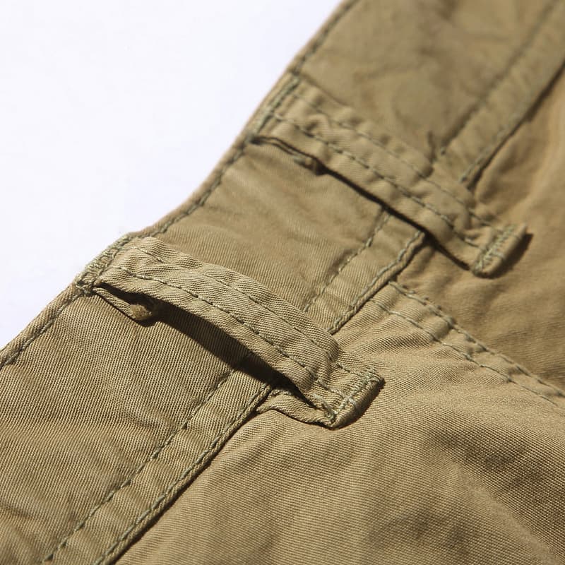 GorgeousBen Men's cargo shorts soft cotton printing embroidery man short pants — view 14