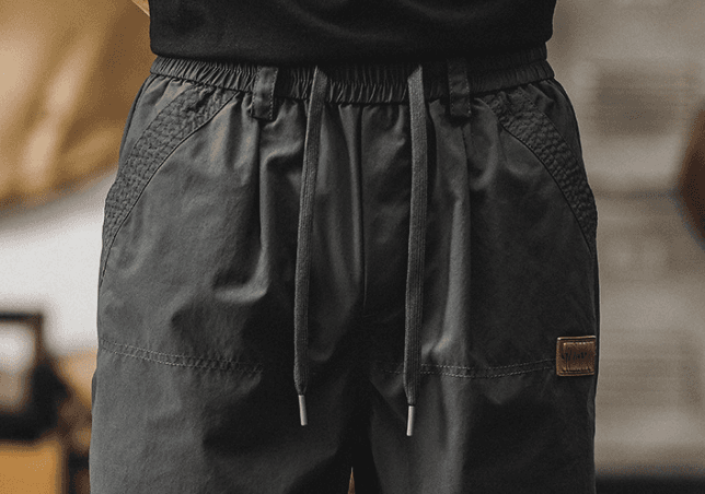 GorgeousBen Spring and Autumn New Casual Pants Men's Trendy Brand Rascal Handsome Loose Straight Tube Men's Work Pants Thin Parachute Charge — view 7