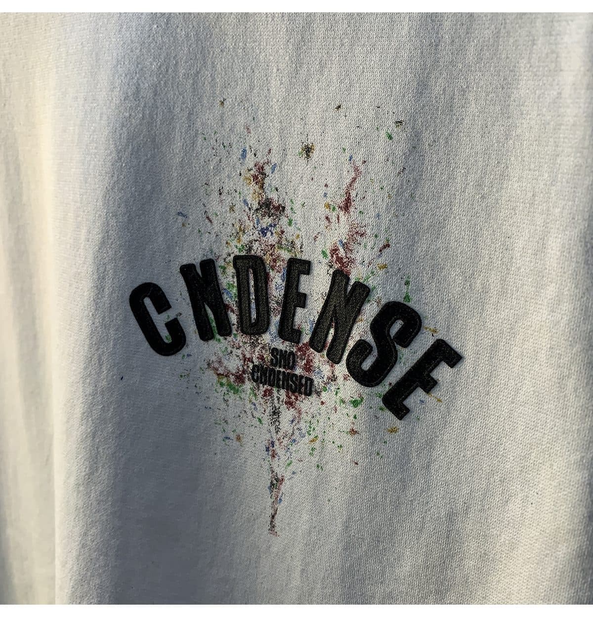 GorgeousBen Summer new graffiti painted loose short sleeved T-shirt for men 2025 thin casual printed half sleeved T-shirt. — view 15