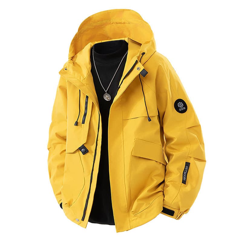 GorgeousBen 2025 New Arrival Men's Mountain Cargo Jacket | Spring Autumn Windproof Water-Repellent Hiking Travel Outdoor Sports Outerwear — view 8
